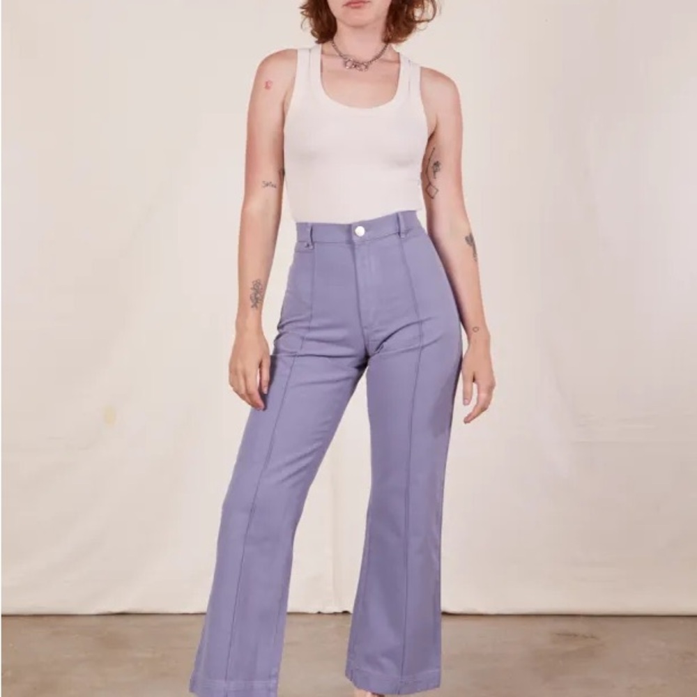 Big Bud Press Faded Grape western pants and wrap top set